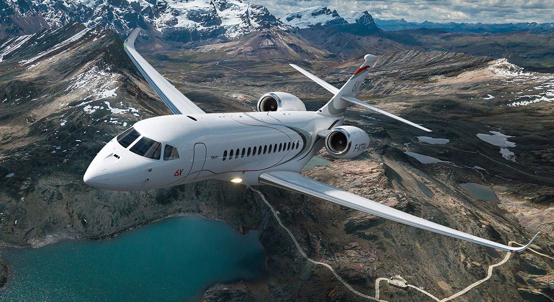 Europe Dassault Falcon 6X Charter