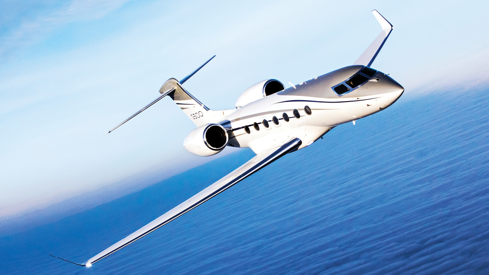Gulfstream G500 cabin for Europe charter