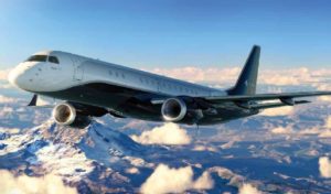 Embraer Lineage 1000 view for Europe charter