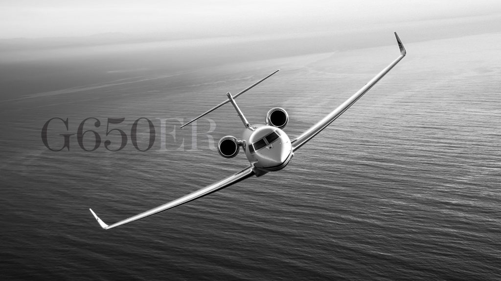 Gulfstream G650 view for Europe charter