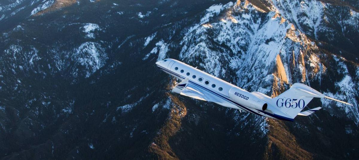 Gulfstream G650 cabin for Europe charter