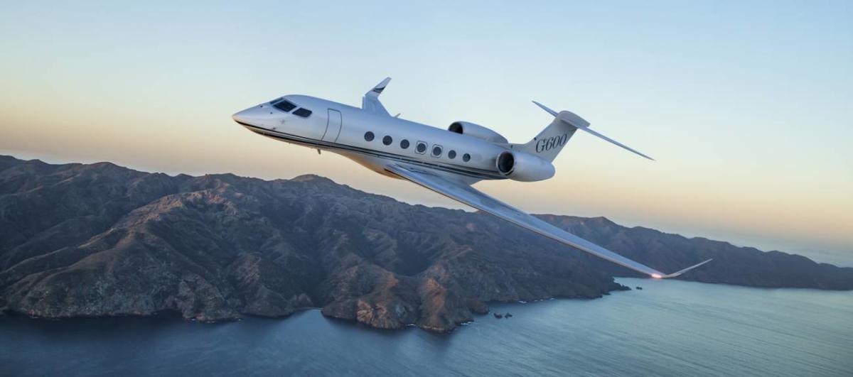 Gulfstream G600 view for Europe charter